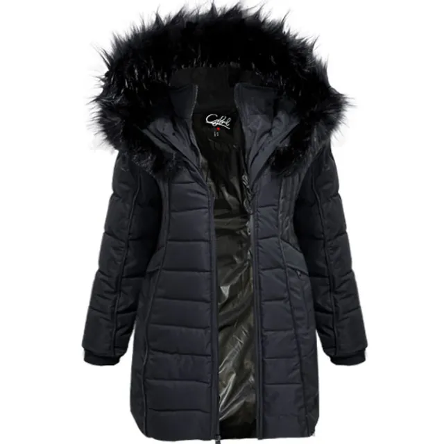 Grey winter coat Cybel for women