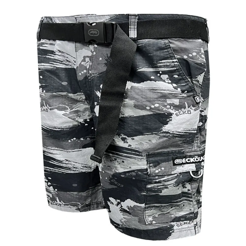 Black cargo short Ecko Unltd for men