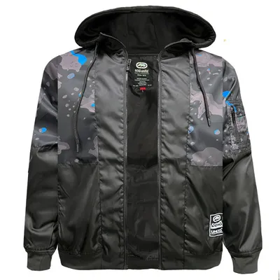 Black spring jacket Ecko Unltd for men