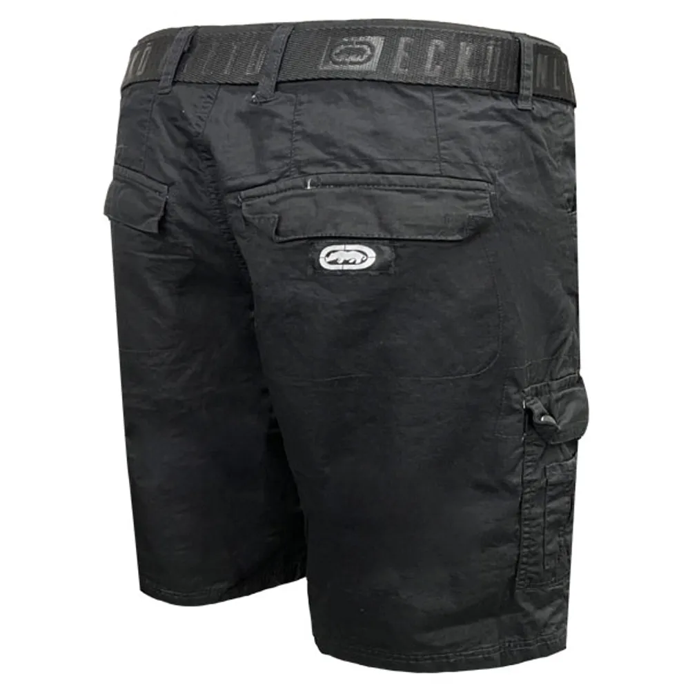 Black cargo short Ecko Unltd for men