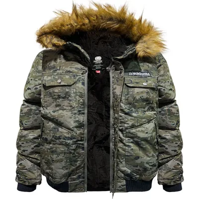 Camo winter coat Ecko Unltd for men
