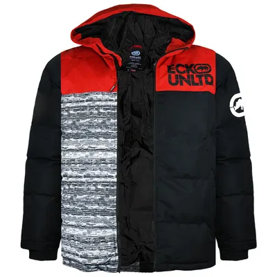 Red winter coat Ecko Unltd for men