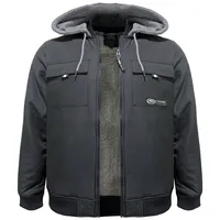 Black sherpa jacket Ecko Unltd for men