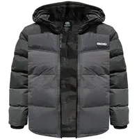 Grey Winter Coat Ecko Unltd for Men