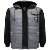 Grey sherpa jacket Ecko Unltd for men