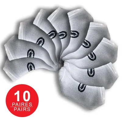 White socks Ecko Ultd for men (pack of 10)