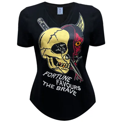 Black t-shirt Headrush for women