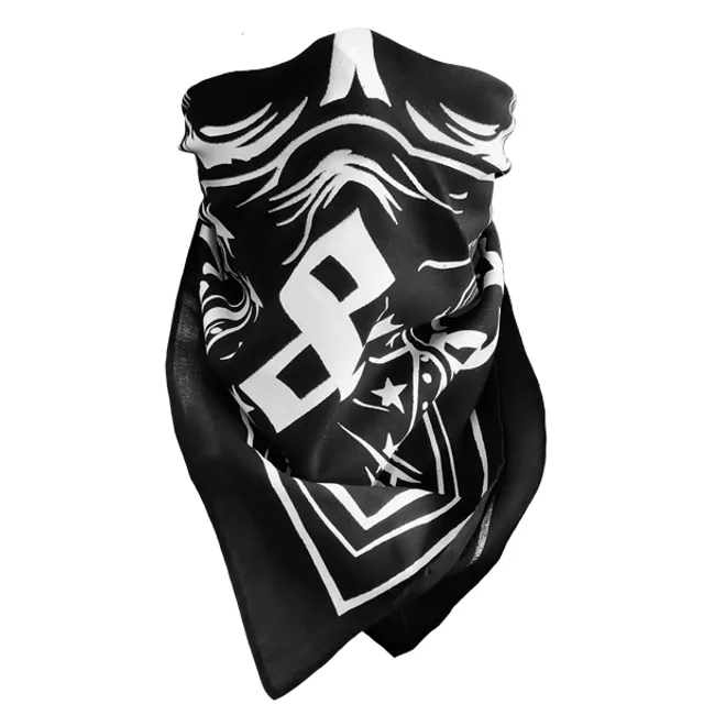 Hustle & Thrive Black Hustle and Thrive Bandana For Men