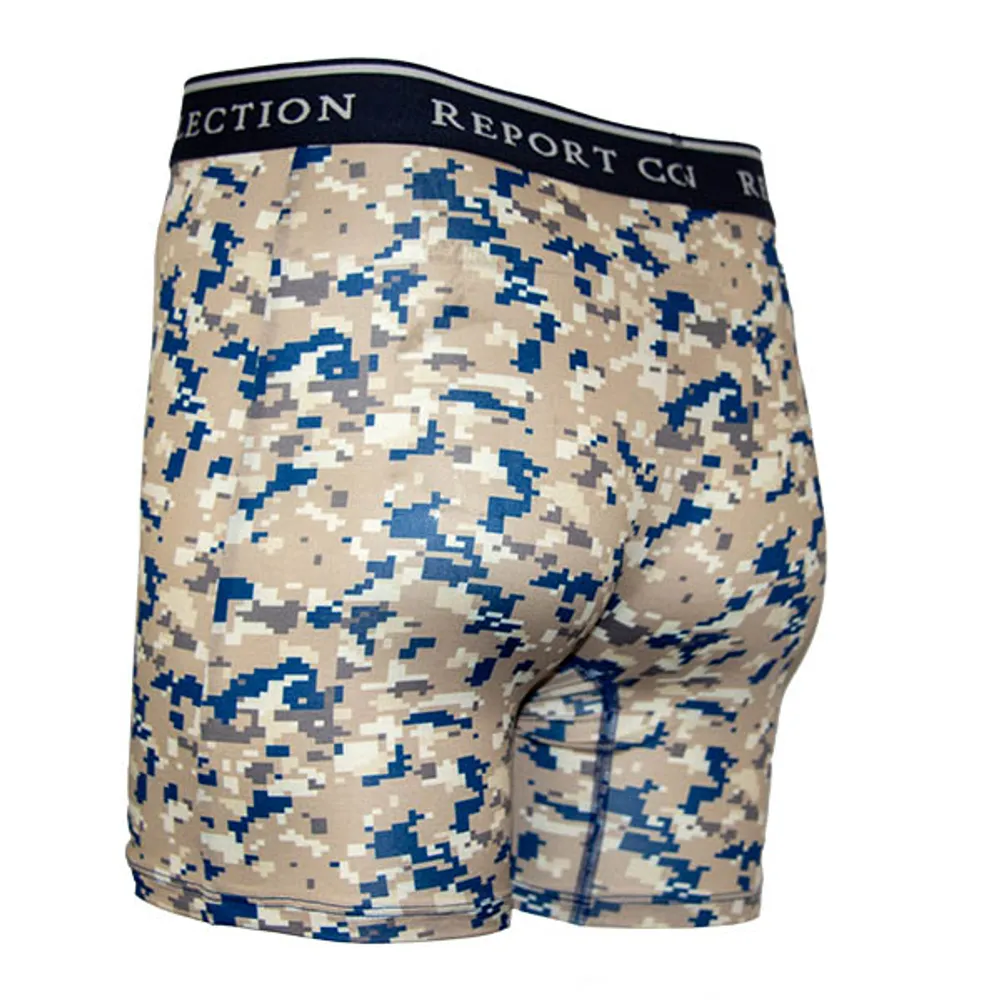 Grey blue boxer Report Collection for men