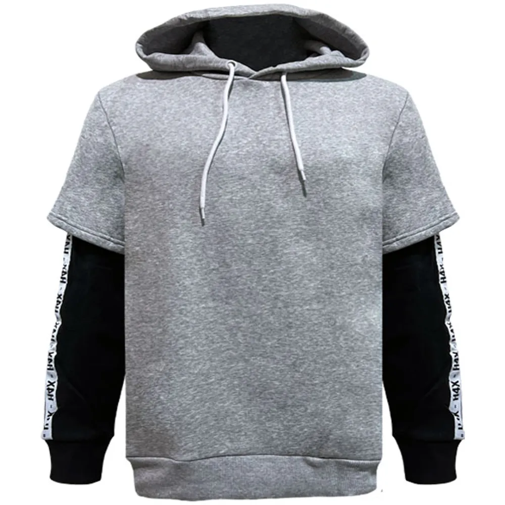 Grey hoodie X4H for men