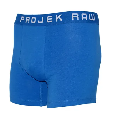 Royal blue boxer Projek Raw for men