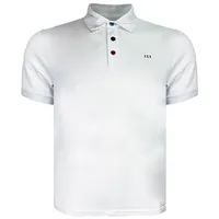 White polo t-shirt for men