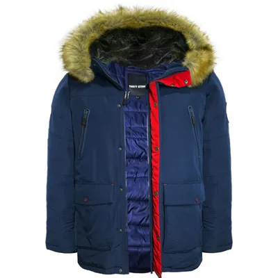 Navy winter coat Thirty Stone for men