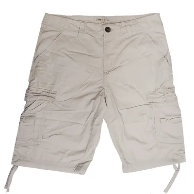 Beige cargo short for men