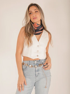 Dina Denim Vest