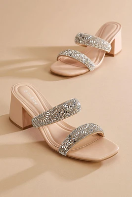 Bling Band Heeled Sandals