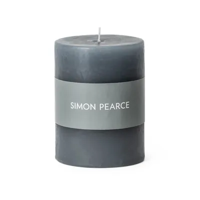 Pillar Candle, 3ʺ x 4ʺ — Pewter  | Candles | Simon Pearce