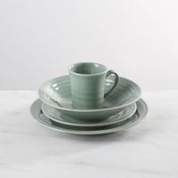 Belmont Dinner Plate - Crackle Celadon