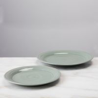 Belmont Dinner Plate - Crackle Celadon