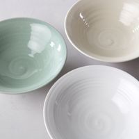 Crackle Celadon Belmont Pasta Bowl | Pottery | Simon Pearce