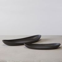 Barre Serving Platter, Medium - Slate