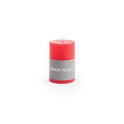 Holiday Red Pillar Candle