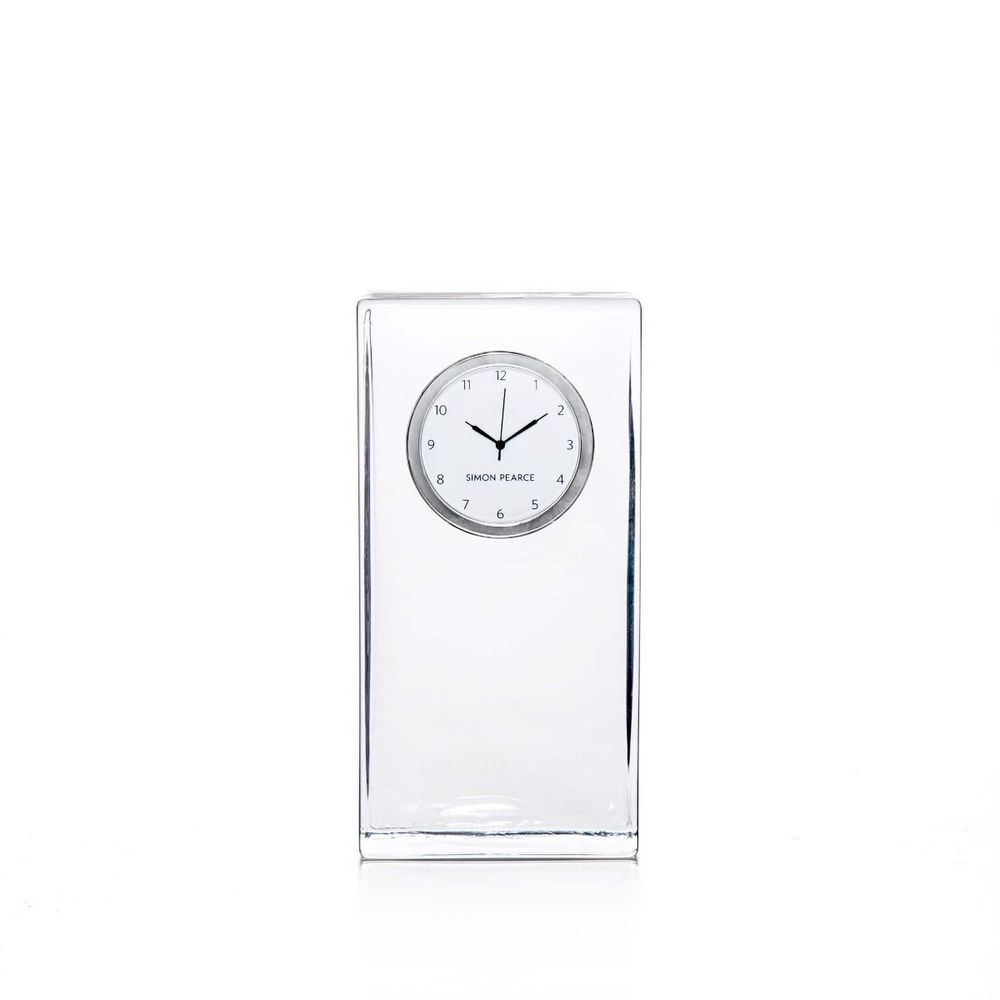 Woodbury Tall Clock | Glass Clock | Simon Pearce