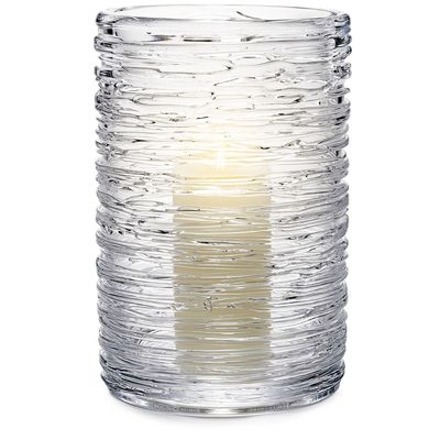 XL Echo Lake Hurricane | Glass Candleholder | Simon Pearce