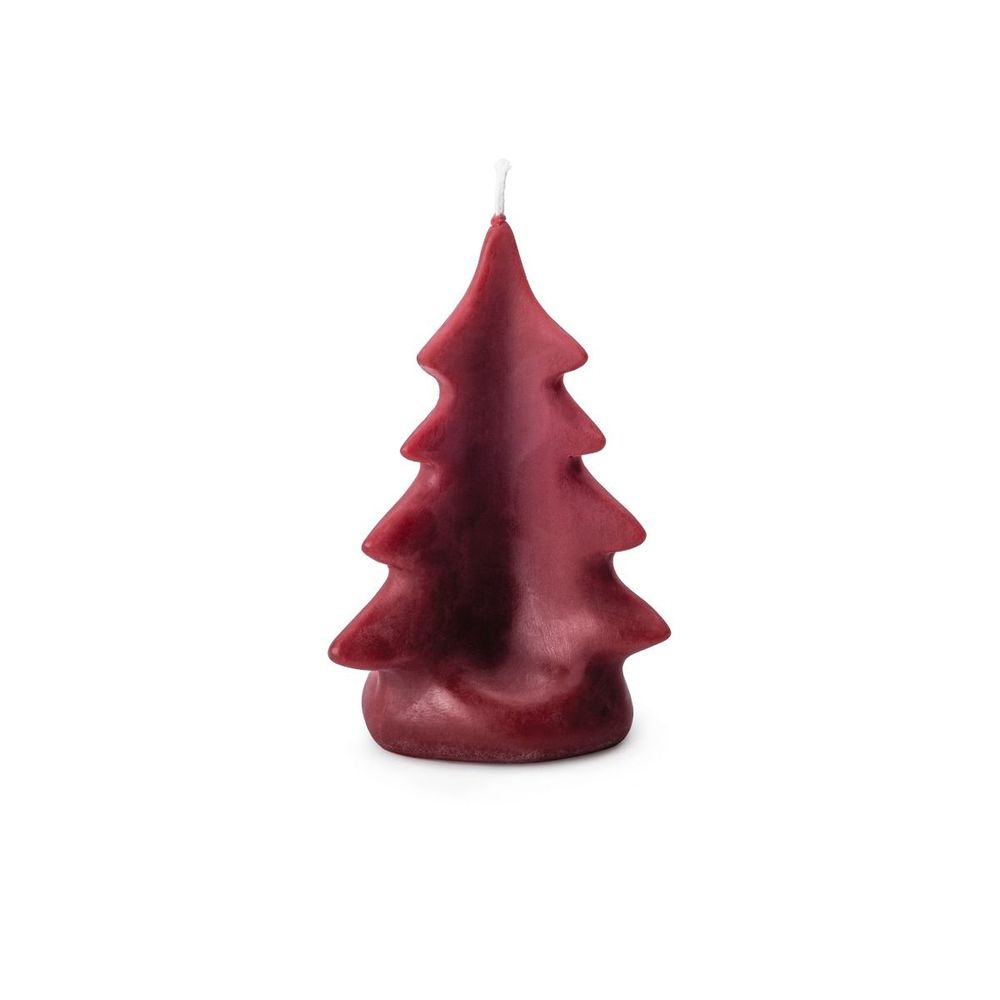 Red Beeswax Tree Candle, 6ʺ | Candles | Simon Pearce