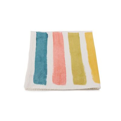 Spring Striped Linen Napkin | Linens | Simon Pearce