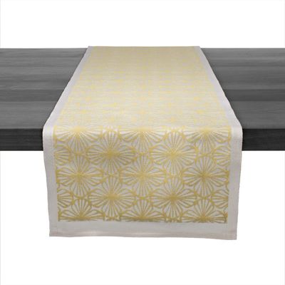 Yellow Lucille Runner, 48" | Linens | Simon Pearce