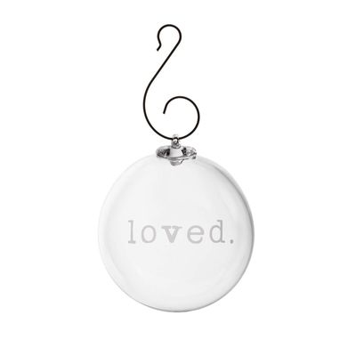 Round Loved Ornament | Ornaments | Simon Pearce