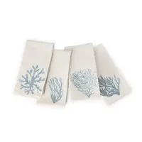 White Hemmed Linen Napkins Set of 4 – Simon Pearce