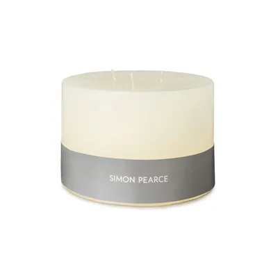 Pillar Candle — Ivory Three Wick | Candles | Simon Pearce
