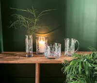 Engraved Fern Vase | Glass Vases | Simon Pearce