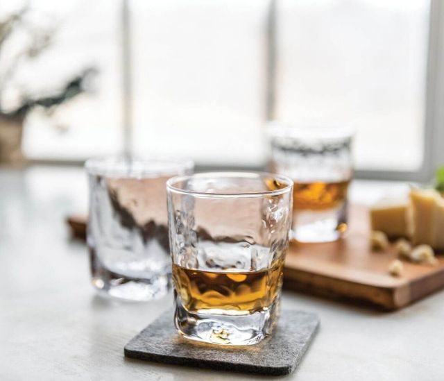 Porsche Bourbon & Whiskey Glass Set