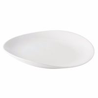 Barre Dinner Plate | Alabaster Pottery | Simon Pearce