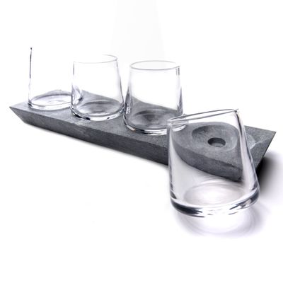 Alpine Whiskey Glass Set | Whisky Flight | Simon Pearce