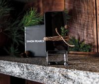 Woodbury Phone Holder | Handmade Glass | Simon Pearce