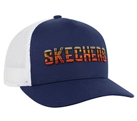 Skechers Textured Logo Trucker Hat