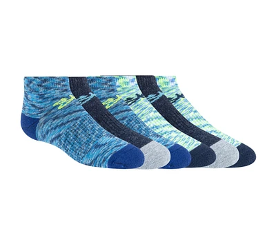 6 Pack Space Dye Low Cut Socks