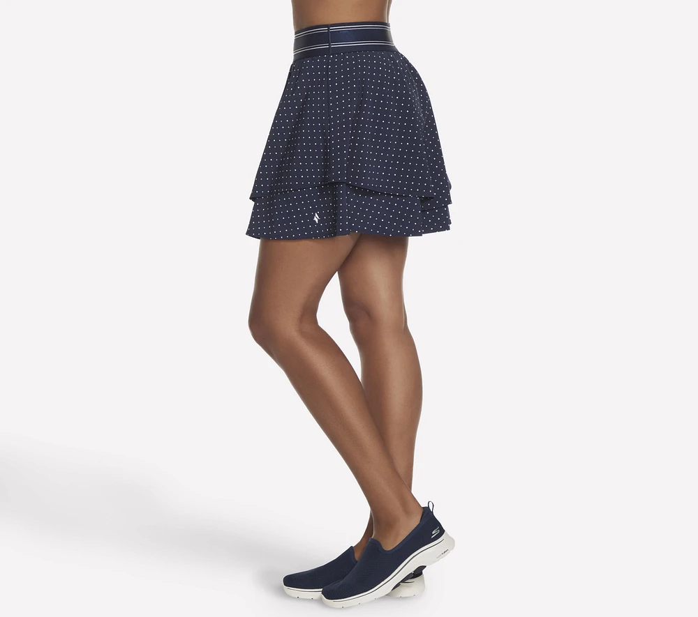 Mini Dot Layered Golf Skort