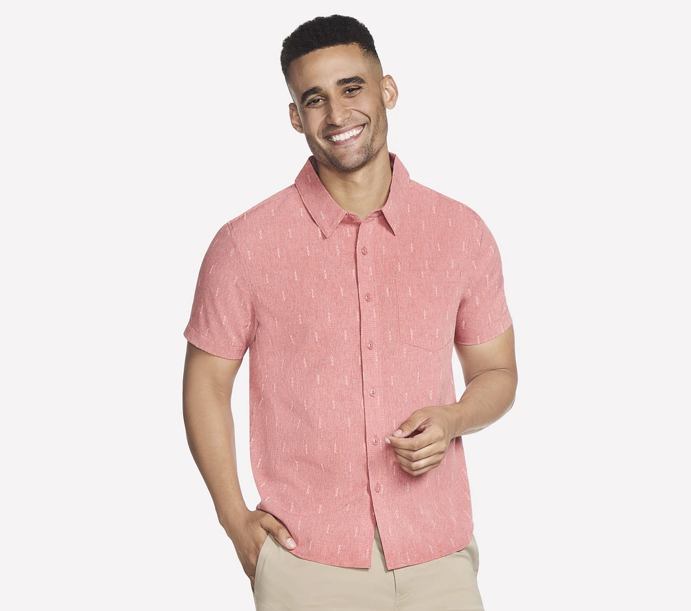 The GO WALK Air Printed Short Sleeve Shirt