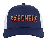 Skechers Textured Logo Trucker Hat