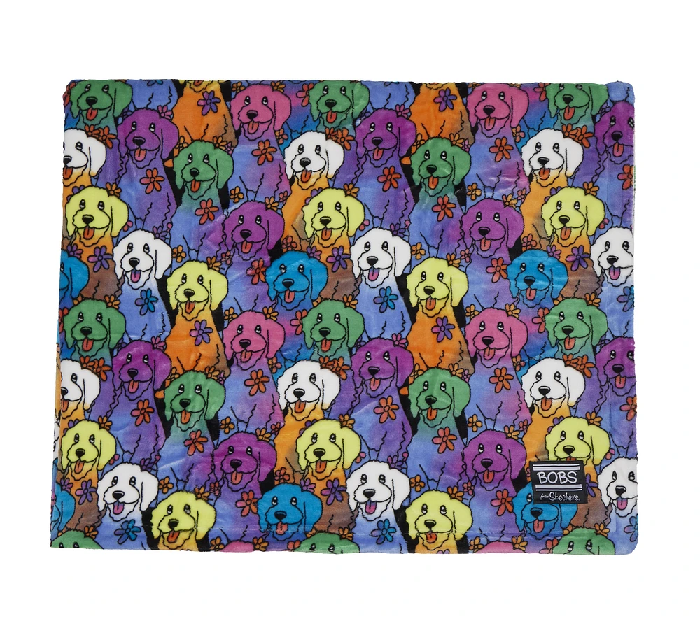 BOBS Aloha Dog Plush Blanket