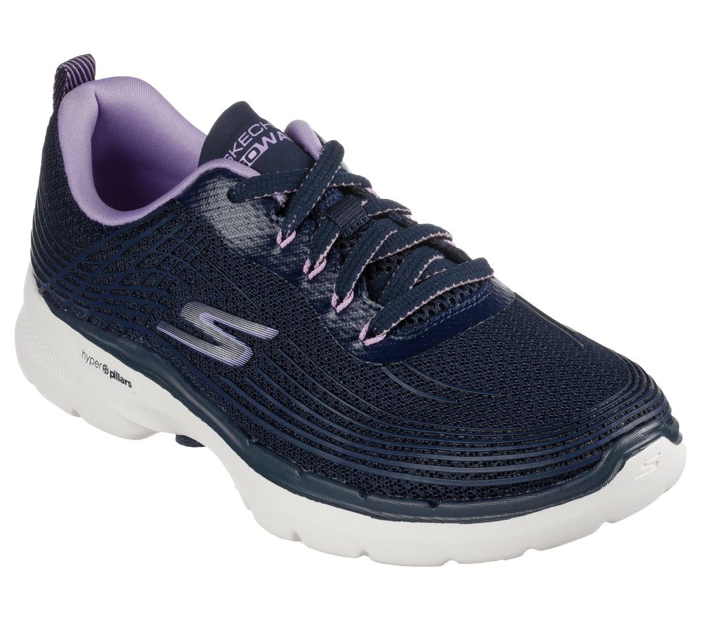 Skechers Women's GOwalk Flex Dazzling Smile Lace-up Comfort Athletic  Walking Sneaker 