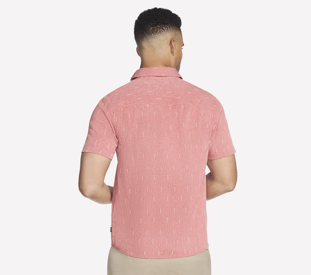 The GO WALK Air Printed Short Sleeve Shirt