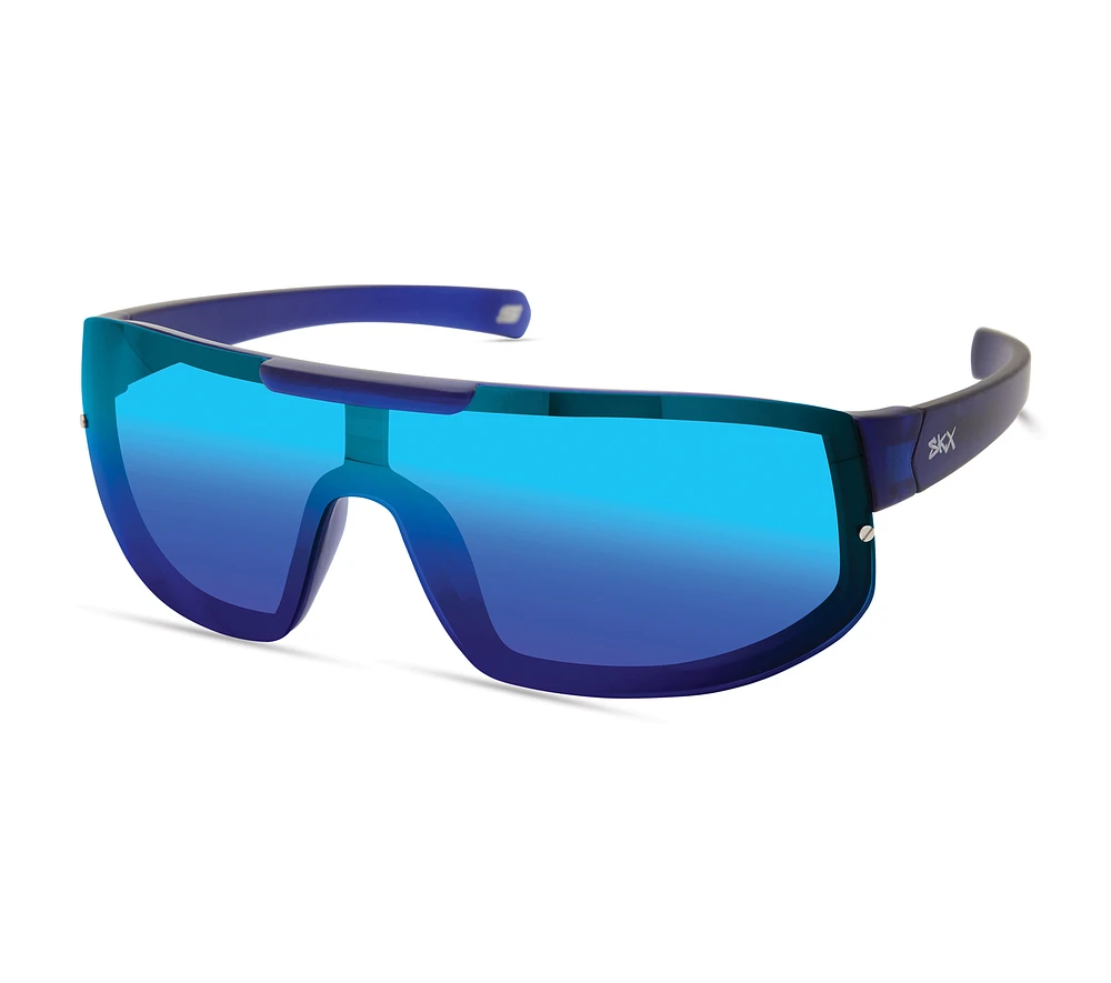 Matte Wrap Sunglasses