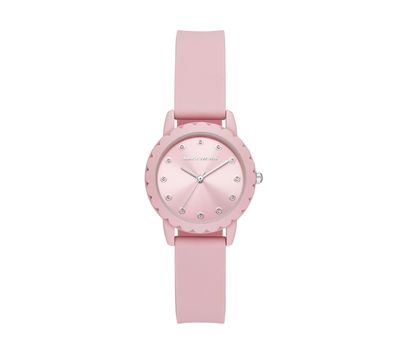 Scalloped Bezel Pink Watch
