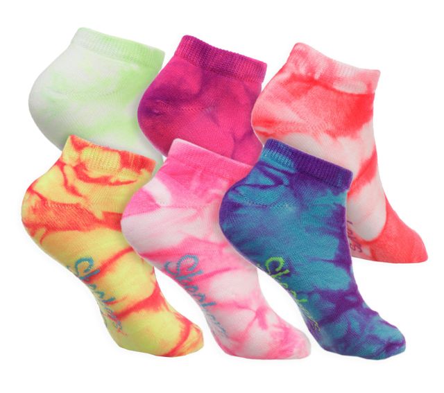 Zine Grey Tie Dye Crew Socks